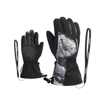 black.grey mountain print