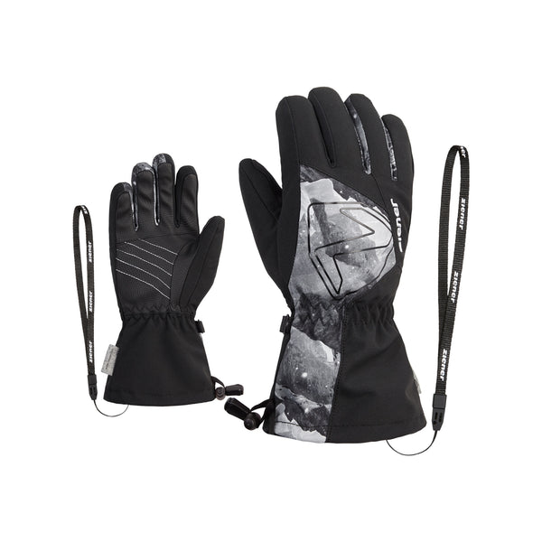 black.grey mountain print