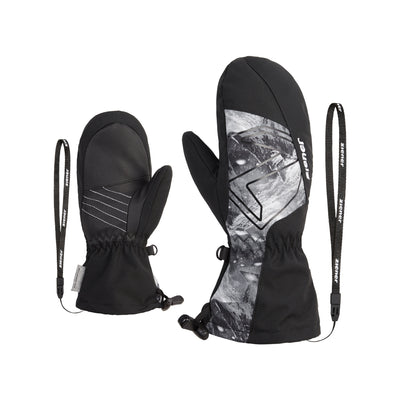 black.grey mountain print