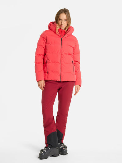 fiery red