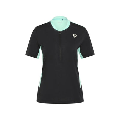 black.bright turquoise