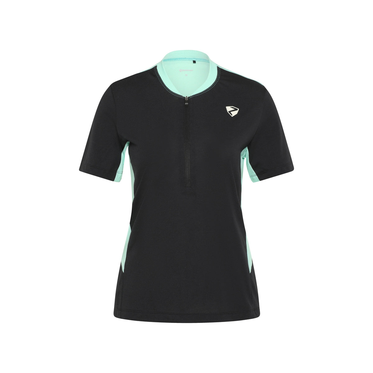 black.bright turquoise