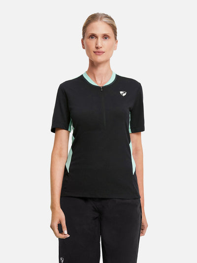 black.bright turquoise