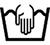 Care symbol: hand wash